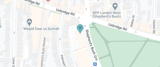 65 Shepherd's Bush Green, London, W12 8QE