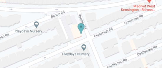 Barons Court Theatre 'The Curtains Up', 28a Comeragh Road, W14 9HP