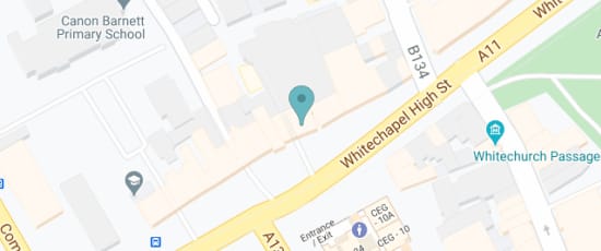 77-82 Whitechapel High Street, E1 7QX.