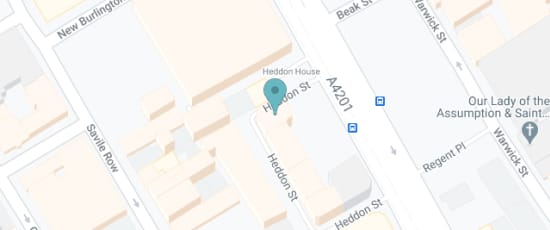 12-14 Heddon St, W1B 4DA