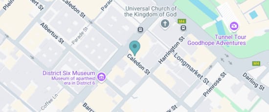 Caledon Street, Buitenkant Street, District Six, Cape Town, 7800