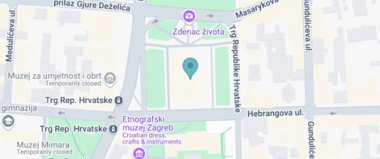 Trg Republike Hrvatske 15, Zagreb, 10000
