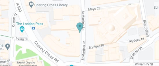 112 St Martin's Ln, WC2N 4BD