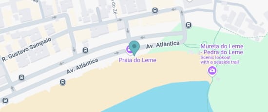 QL3 e QL4 Em frente a - Avenida Atlântica, Rua Martim Afonso, 15 - Leme, Rio de Janeiro, 22010-000