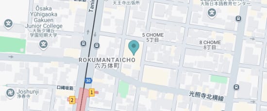 大阪市天王寺区上汐5-6-25, 543-0002