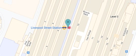 Liverpool St, EC2M 7QH