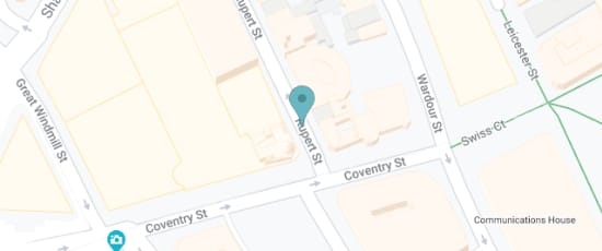 9 Rupert St, W1D 6DG