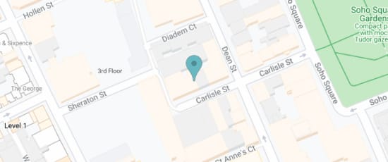 16 Carlisle Street, W1D 3BT