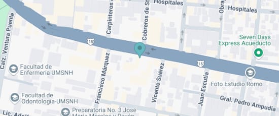 Avenida Acueducto 344, Chapultepec Norte, Morelia, 58260