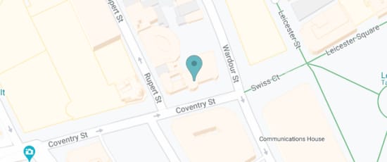 3-4 Coventry Street, Leicester Square, W1D 6BL