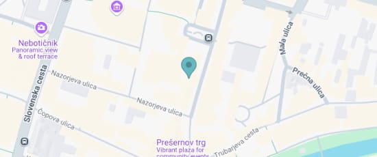 Miklošičeva cesta 1, Ljubljana, 1000