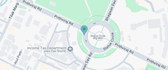 WR54+259, Statue Circle, Ashok Nagar, Jaipur, 302007