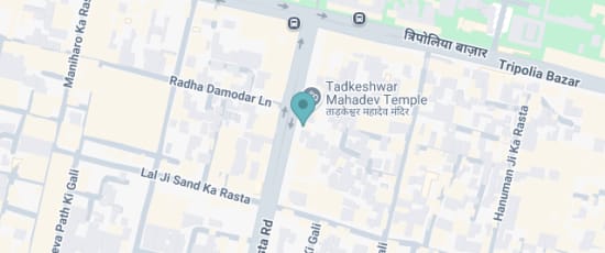 WRFF+C4M, Opposite To Tripolia Gate, Chaura Rasta Road, Bapu Bazar, Biseswarji, Jaipur, 302002