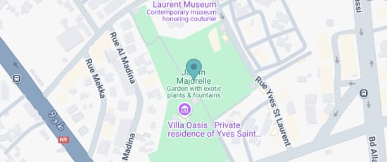 Rue Yves Saint Laurent, Marrakech, 40090