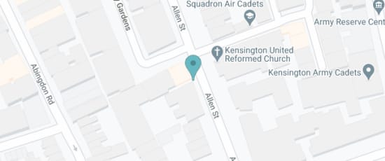 1 Allen Street, W8 6UX