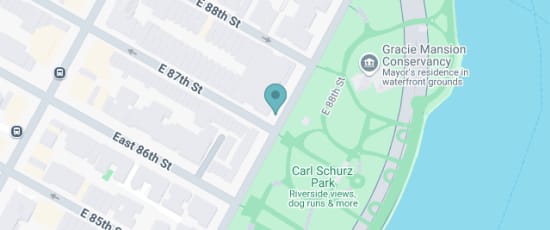 87th St and East End Ave entrance to Carl Schurz Park, 10128