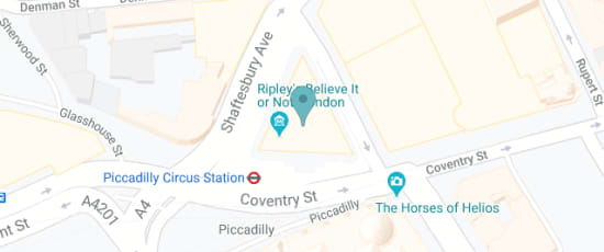 1 Piccadilly Circus, London, W1J 0DA