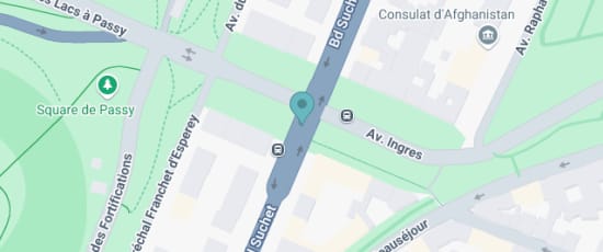 Place de la Porte de Passy, Paris, 75016