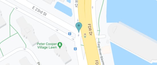 East 23rd Street & FDR Drive, Manhattan, 10010