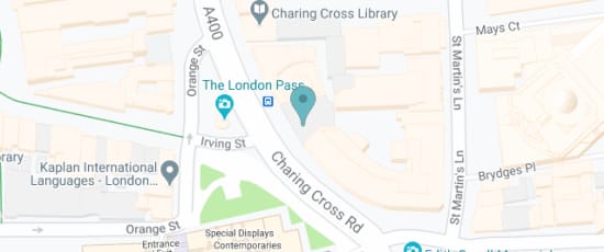2 Charing Cross Road, London, WC2H 0HH