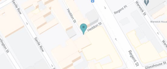 15 Heddon St, Mayfair, W1B 4BF