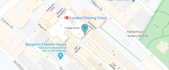 11, The Arches, Villiers St, WC2N 6NG