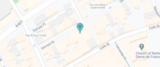 32A Gerrard St, W1D 6JA