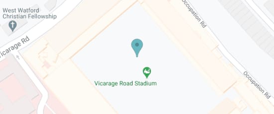 Vicarage Road, Watford, WD18 0ER