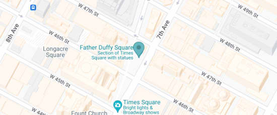 7th Ave &, West 47th Street, New York, 10036