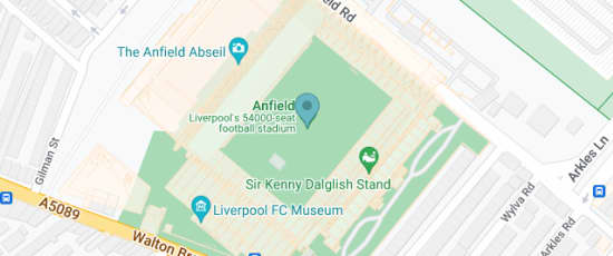 Anfield Road, Anfield, Liverpool, L4 0TH