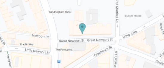 8 Great Newport Street, WC2H 7JA