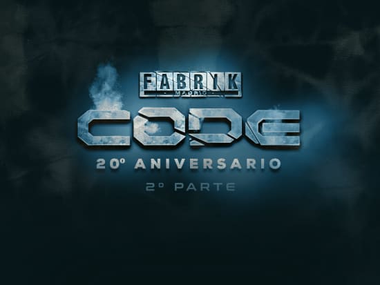 2ª Edición 20 Aniversario Code en Fabrik "La Trilogía" 1
