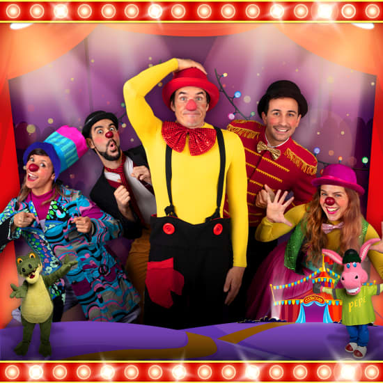 CantaJuego: El circo del payaso Tallarín en Príncipe Pío