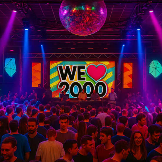 Official cover of the event WE LOVE 2000'