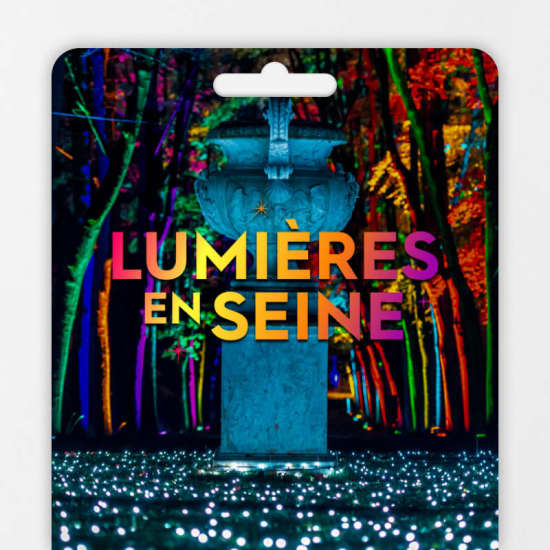 ﻿Lumières en Seine: the illuminated and musical route for the festive season - Gift card