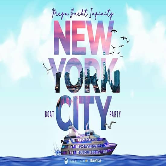 NYC Party Cruise | 3-Hour Boat Party with Statue of Liberty & Sky