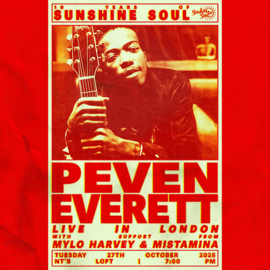 10 Years of Sunshine Soul: Peven Everett (Live) — event image
