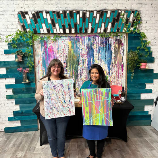 Paint Night at SPLAT Action Art Studio