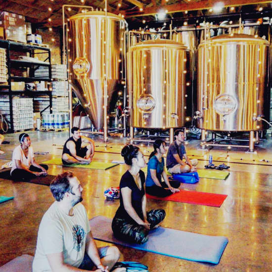 Brewery Yoga