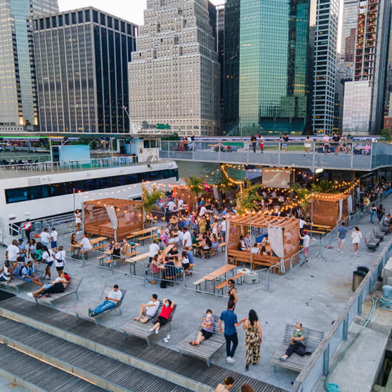 Labor Day Lobster & Canned Cocktail Fest at Pier 15 in NYC