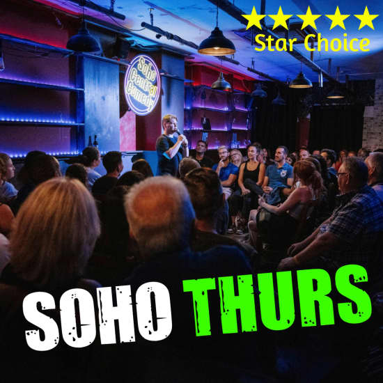 ﻿Stand Up Oscuro en el Soho (+Paella Deal)