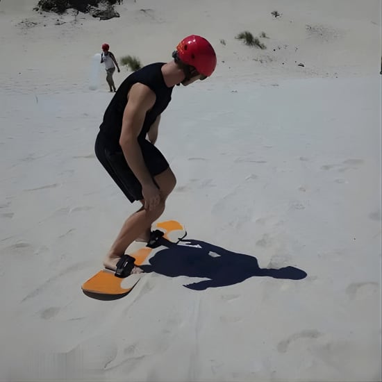 Explore Atlantis Sand Dunes with a 1hour 30mins sandboarding tour