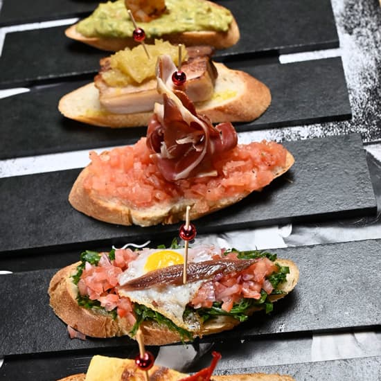 Degustação de Pintxos e Tapas