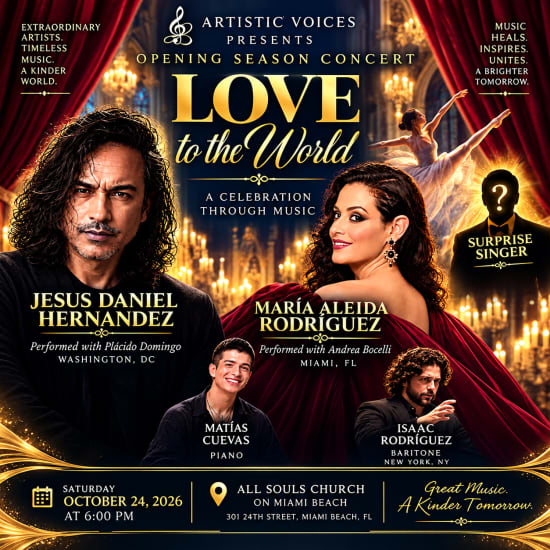 Love to the World-Opening season Concert — event image