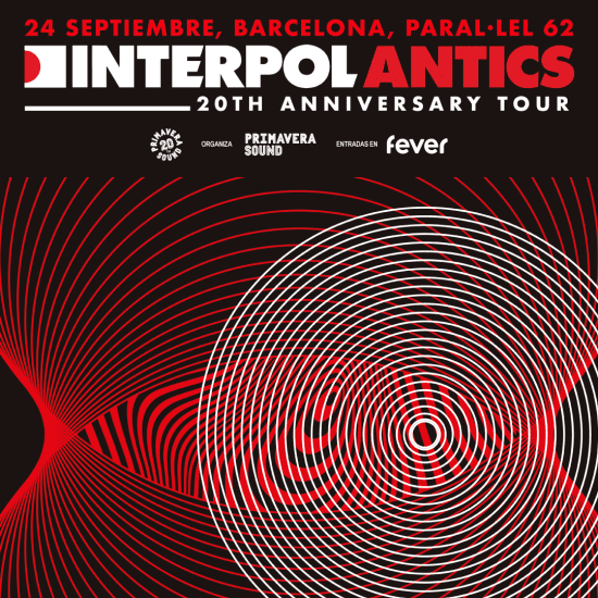 Interpol at Paral-lel 62 in Barcelona, 2024