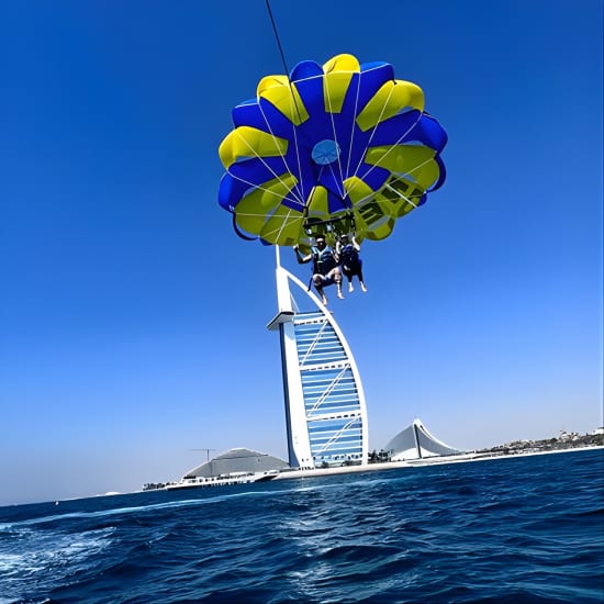 Parasailing in Dubai - Burj Al Arab View