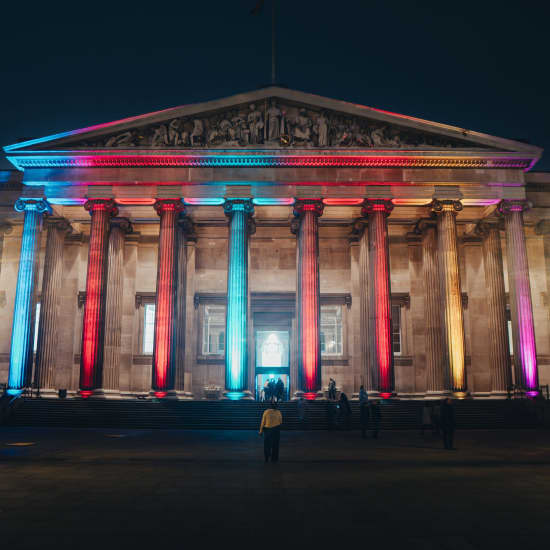 80s Silent Disco inside The British Museum