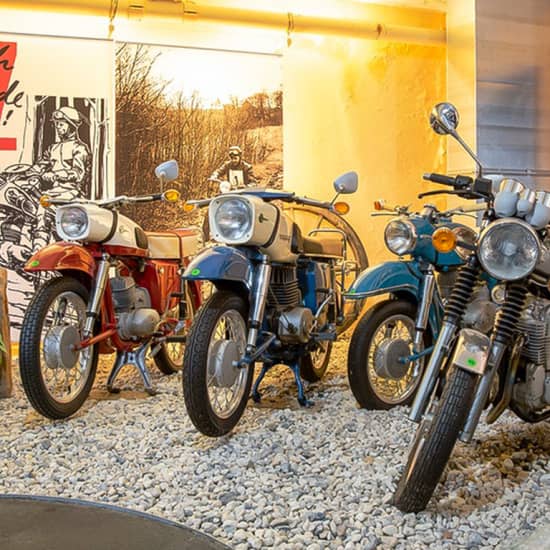 DDR Museum: Motorcycle-Ausstellung