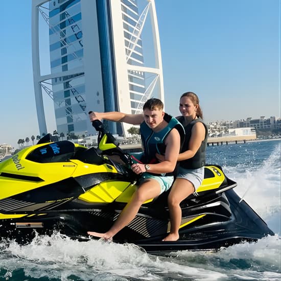 30mins Burj Al Arab Jetski Tour at Ride in Dubai Waterports Jetski & Flyboard, Dubai, United Arab Emirates
