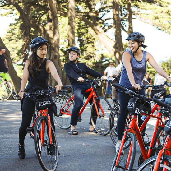 ﻿Lo vas a disfrutar en bicicleta por el Golden Gate Park